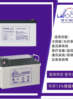 LEOCH理士蓄电池DJM1238S12V50A65A75A80A100A120A应急照明电源
