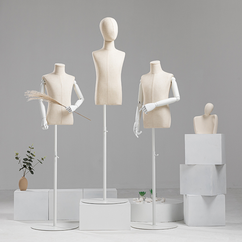 儿童模特道具半身橱窗服