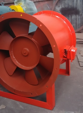 3kw380V轴流风机厂家  地库厂房排烟通风机双速轴流式排烟风机