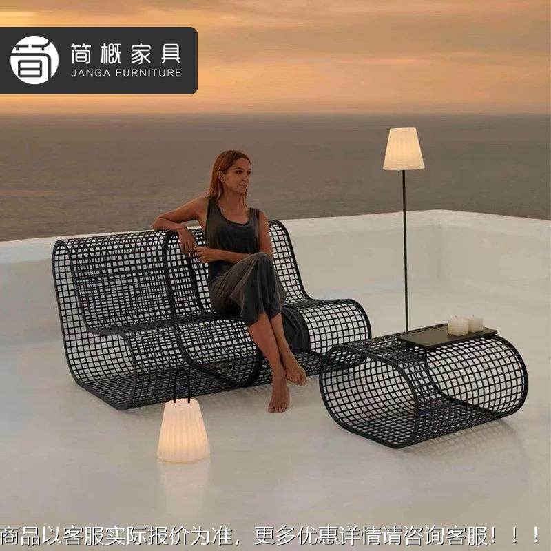 别墅花园藤编沙庭发晒休闲露台院沙发家741具防水防宿休闲沙发套,住宅家具,户外沙发,淘宝优惠券,粉丝福利购,淘宝优惠卷