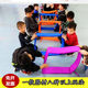 新品 框钻洞幼儿园跳格子器材平衡训练体智能道具户外活动爬行