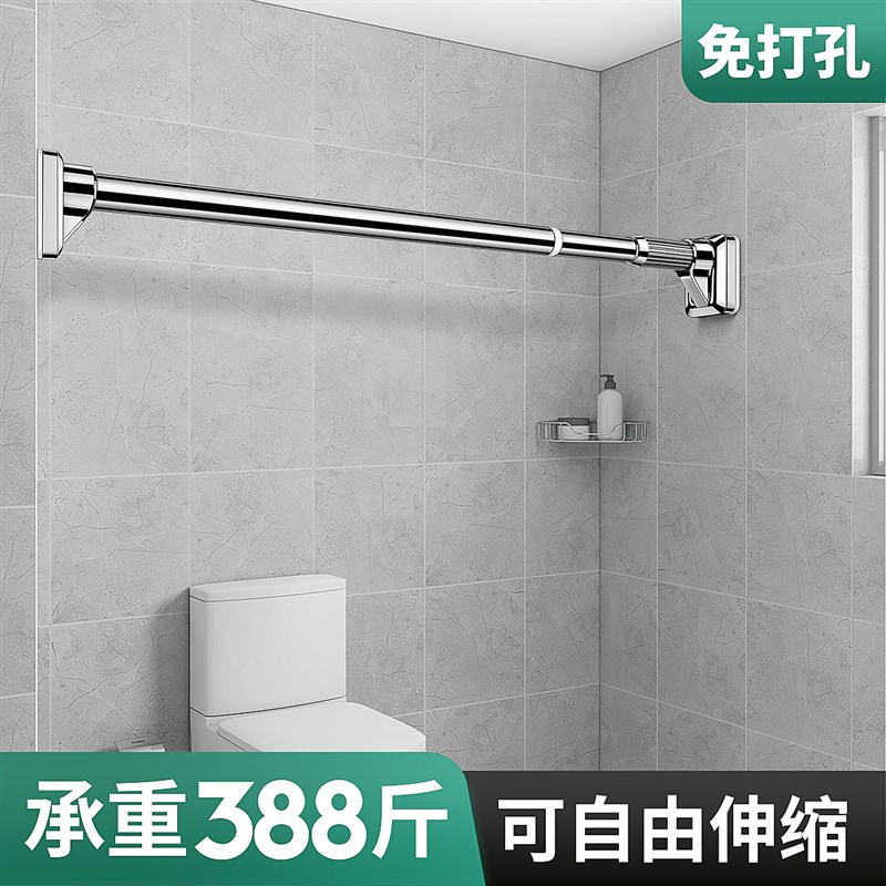 免打孔卫生间厕h所浴室衣服置物架壁挂式各种神器墙上收纳挂架好
