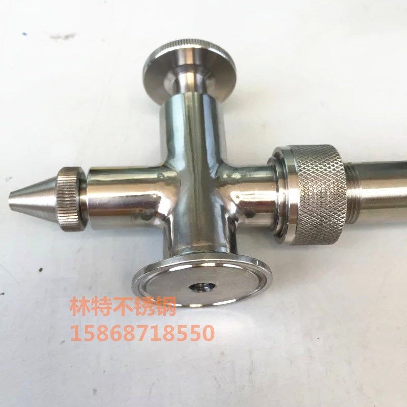 食品卫生级液位计/快装水位计/玻璃管液位计带不锈钢护套/卡箍式