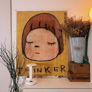 奈良美智海报专用2层亚克力高透相框画框95*75CM超大尺寸亚克力框