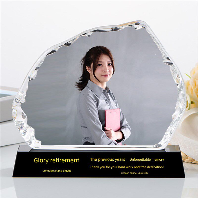 采购产品高级教师节水晶毕业纪念品和同学聚会纪念品,相框,退休纪