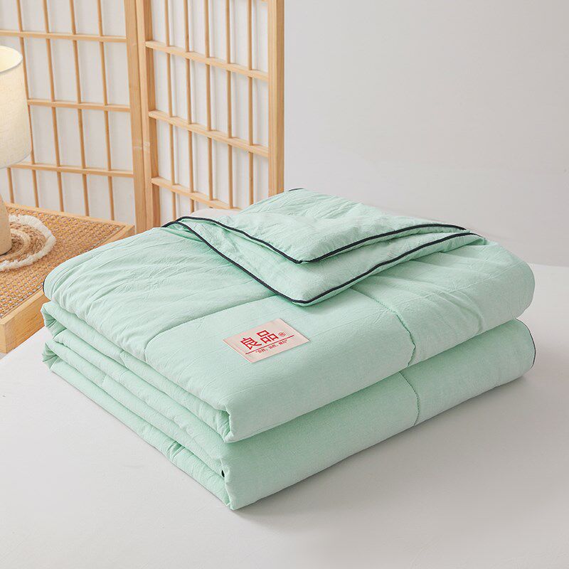 水洗棉棉花被空调被薄被子夏季空调被薄被被芯200x230cm夏被薄款