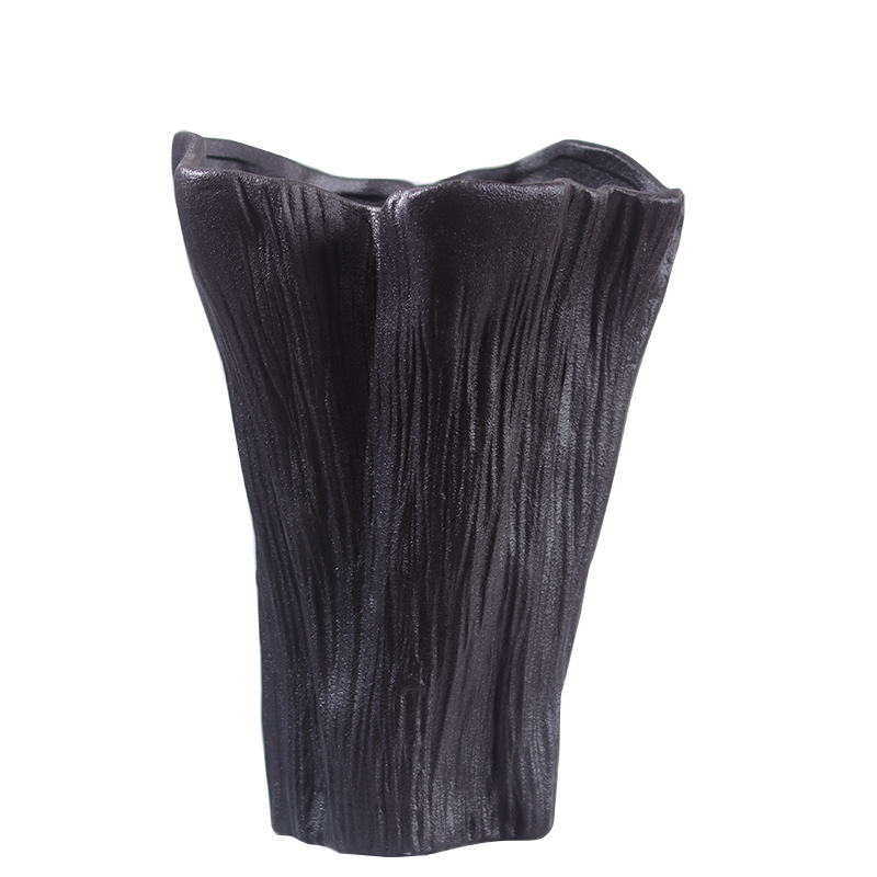 中式仿树桩花器花插大花瓶家居装饰摆件餐桌摆设花瓶