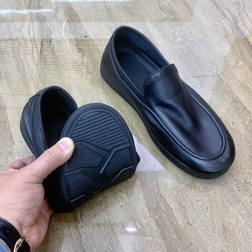 2025新款皮鞋男款年轻人夏季透气软底商务休闲鞋一脚蹬豆豆鞋