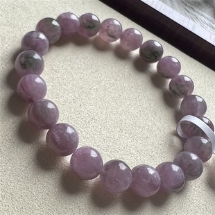 天然西瓜碧玺手链女双色红绿鸳鸯招财旺夫手串小众精致手串送礼