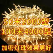 led防水彩灯闪灯灯串满天星露营庭院节日亮化家用氛围布置小灯串