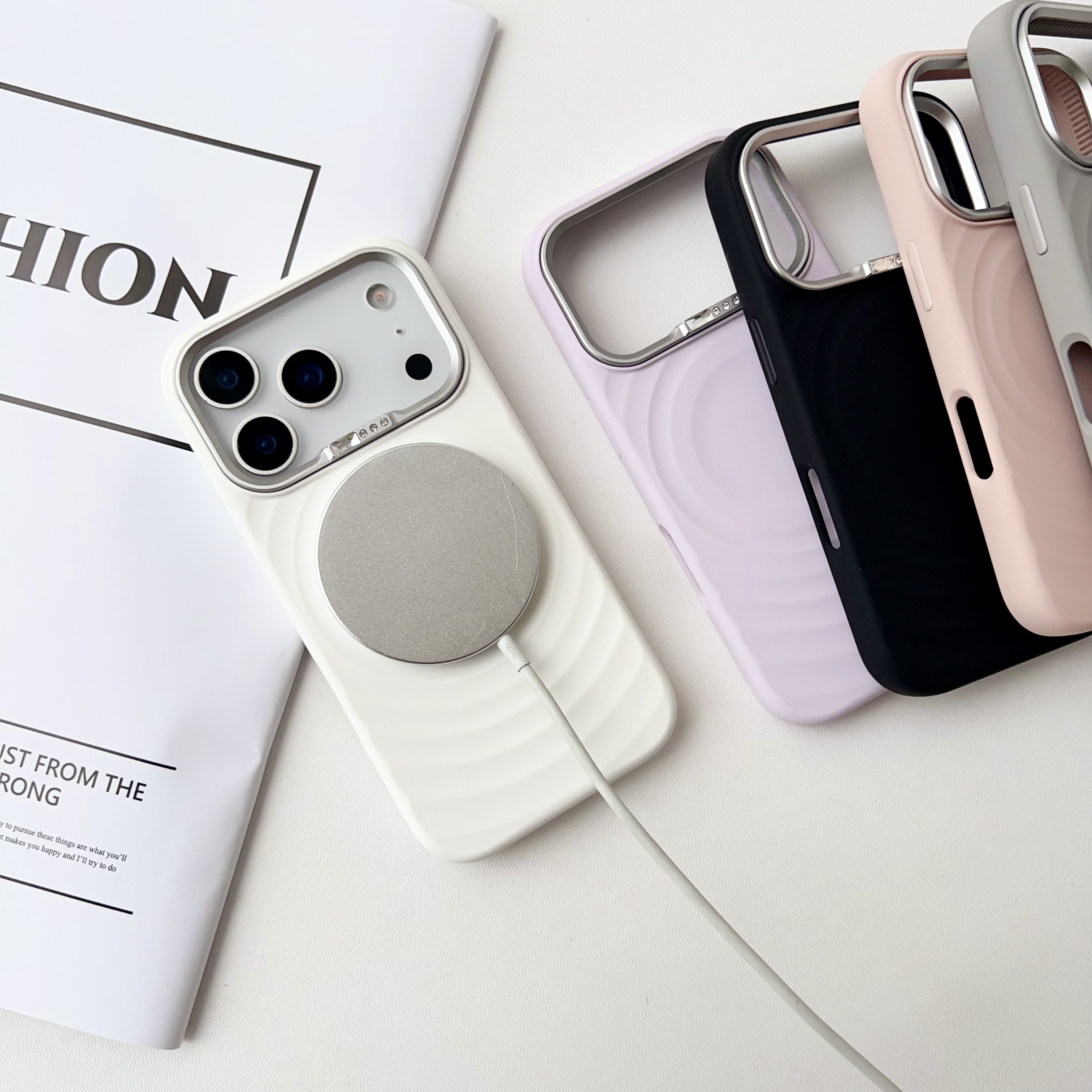 波漾磁吸高级感17情侣款保护套