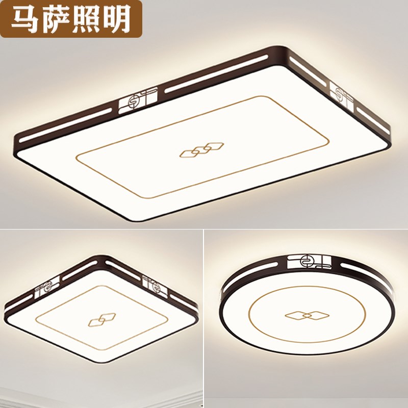 中山灯具国风新中式吸顶灯202z4新款客厅大厅主灯简约现代卧室书