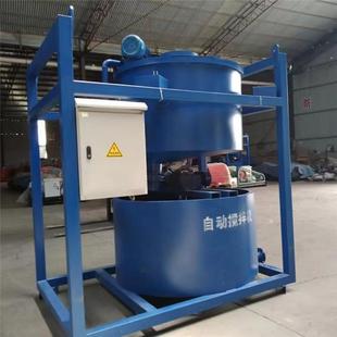 智能化高速制浆机双层自动称量上料搅拌机全自动水泥砂浆搅拌站