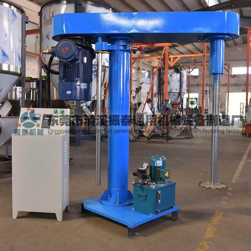 医药行业分散机当属牌立式高速分散搅拌机电动食品分散机