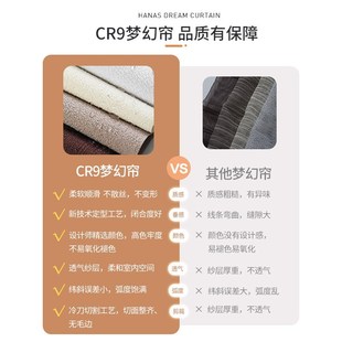 CR梦9幻帘f电动垂直帘竖百叶客厅窗帘纱帘阳台落地窗可水洗遮光帘