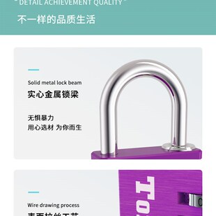 储物柜子不锈钢密码锁头挂锁蜜宿舍大学生迷你小型安全行李箱家用