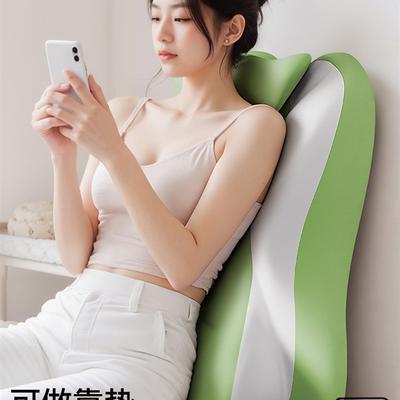 床头靠背垫护颈护腰靠枕老人孕妇半躺枕沙发床上垫玩手机神器