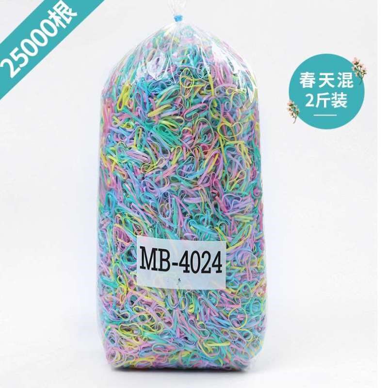 皮圈头发发辫扎头绳扎发辫子高级甜美加厚加粗儿童橡皮筋马尾发绳
