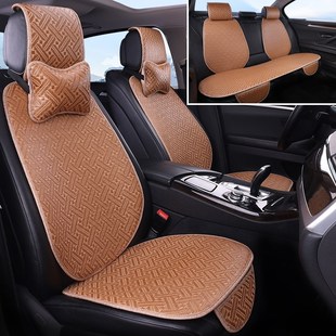 2025新款夏季藤编汽车坐垫凉席座垫舒服透气不闷热吸汗耐用防滑