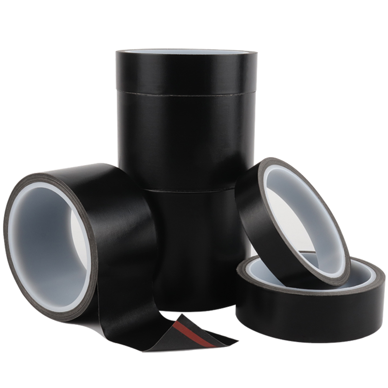 防静电黑色特氟龙胶带耐高温绝缘隔热防火封口机游戏手柄摇杆高温