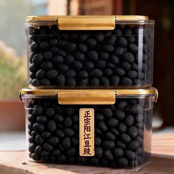 阳江豆豉正宗广东特产原味特级豆鼓黑豆豉干豆豉粒颗粒
