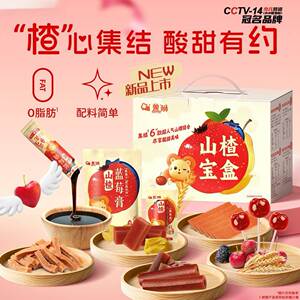 盖狮山楂礼盒山楂卷山楂片条果丹皮山楂鸡内金儿童开 胃零食大礼