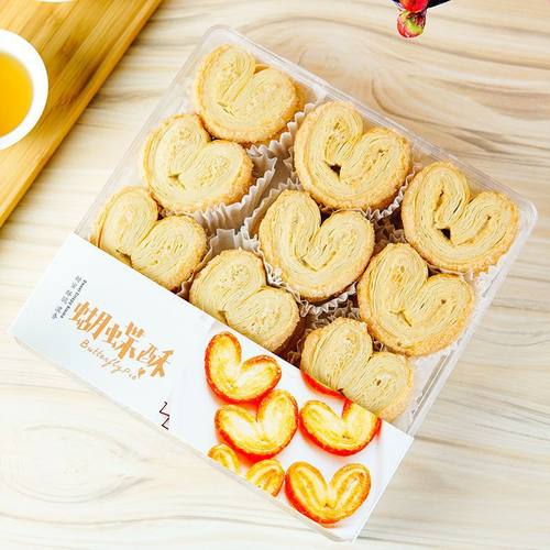 老上海风味特产小蝴蝶酥葱香原味手工字号老式传糕点小吃年货零食