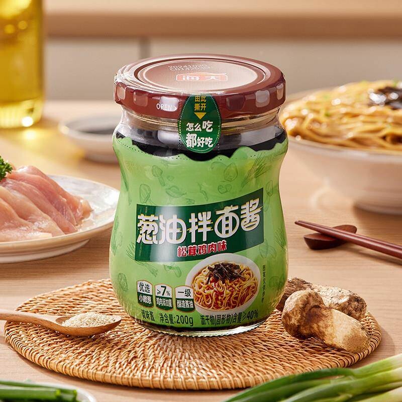 葱油拌面酱松茸鸡肉味拌面拌饭葱油鸡蒸鱼地道葱香味酱料调味