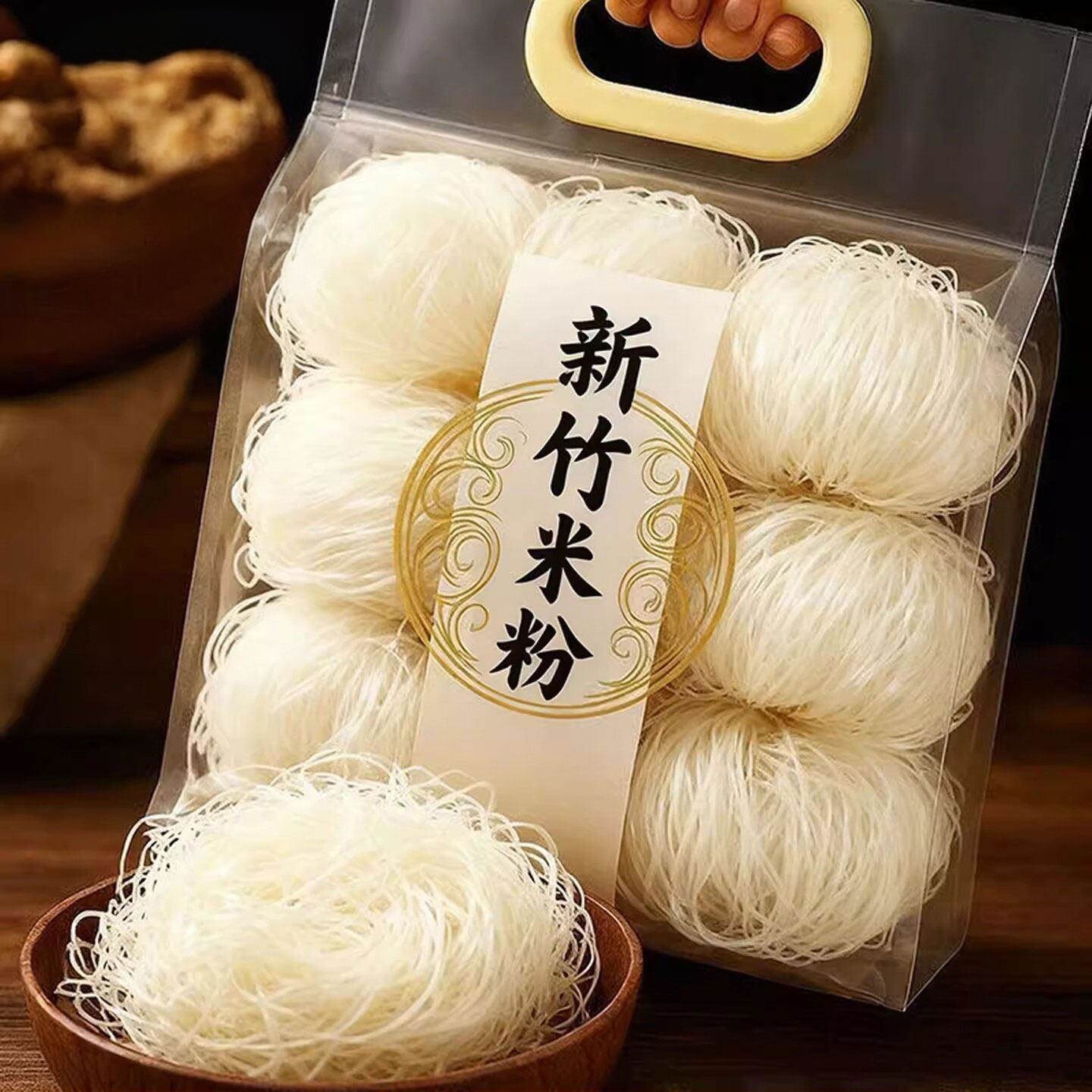 新竹米粉干广东东莞炒粉米粉纯大米无添加粉丝商用网红美食小吃