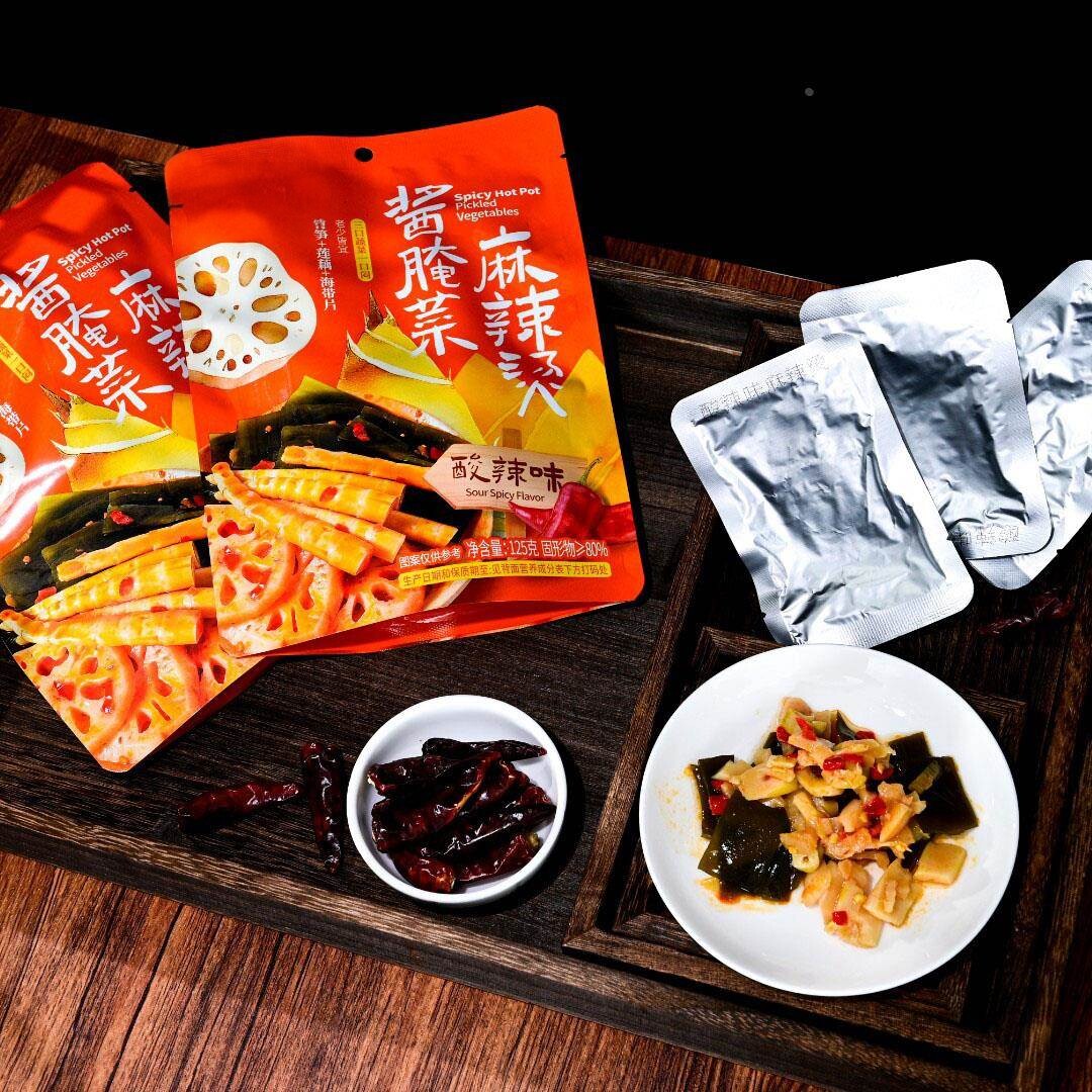 酱腌菜木耳笋丝麻辣烫香辣味特产开袋即食配菜下酒菜下饭菜素食