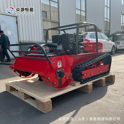 Agricultural lawn mower园林杂草荒地碎草机 果园遥控智能除草机