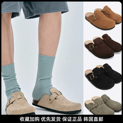 SHOOPEN男女包头穆勒勃肯鞋拖鞋