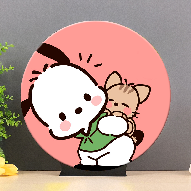 数字油画DIY帕恰狗儿童填色画