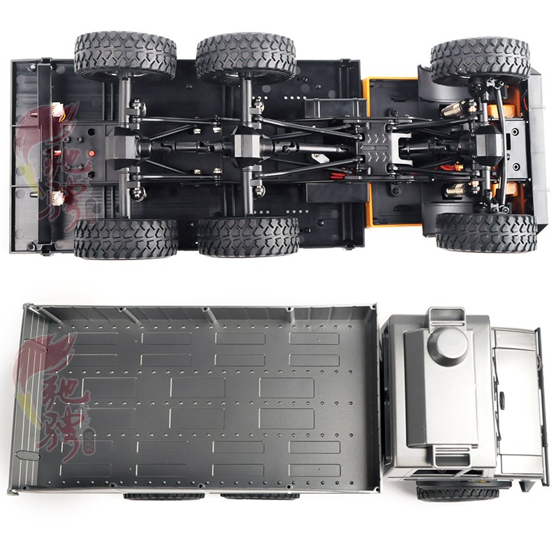 JJRC玩具车 C8823rc越野遥控车1:18乌尼莫克六轮驱动全比例攀爬车