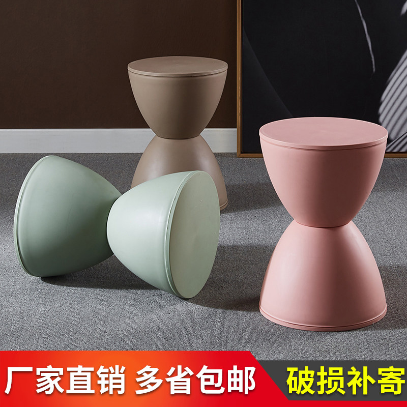 王子凳北欧塑料圆凳时尚简约矮凳简易现代成人家用换鞋儿童餐凳子,住宅家具,矮凳,淘宝优惠券,粉丝福利购,淘宝优惠卷