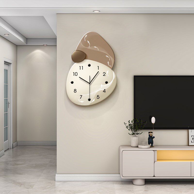 时来运转客厅挂钟格栅背景墙挂件创意装饰时钟挂墙壁灯画餐厅钟表,家居饰品,挂钟,淘宝优惠券,粉丝福利购,淘宝优惠卷