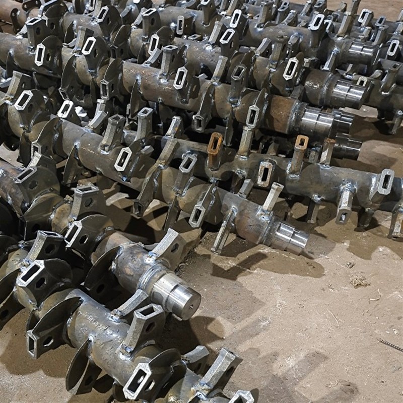 连云港旋耕机刀轴总成通轴水u田开垦犁加密68排滚筒防缠草打浆定