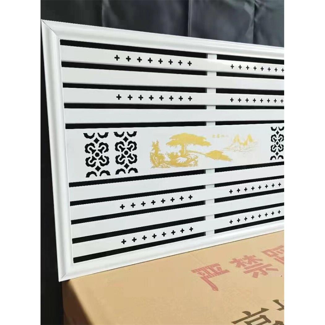 暖气罩铁艺家用印花暖气片罩暖气遮挡罩格栅老式暖气片挡板罩