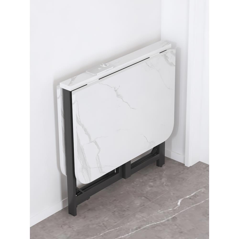 折叠餐桌家用小户型多功能折叠桌长方形可移动吃饭桌子简易饭桌