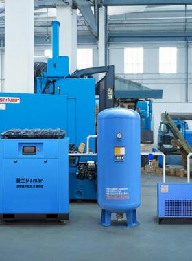 永磁变频螺杆式空压机7.5KW/15/22工业级高压380V220V空气压缩机