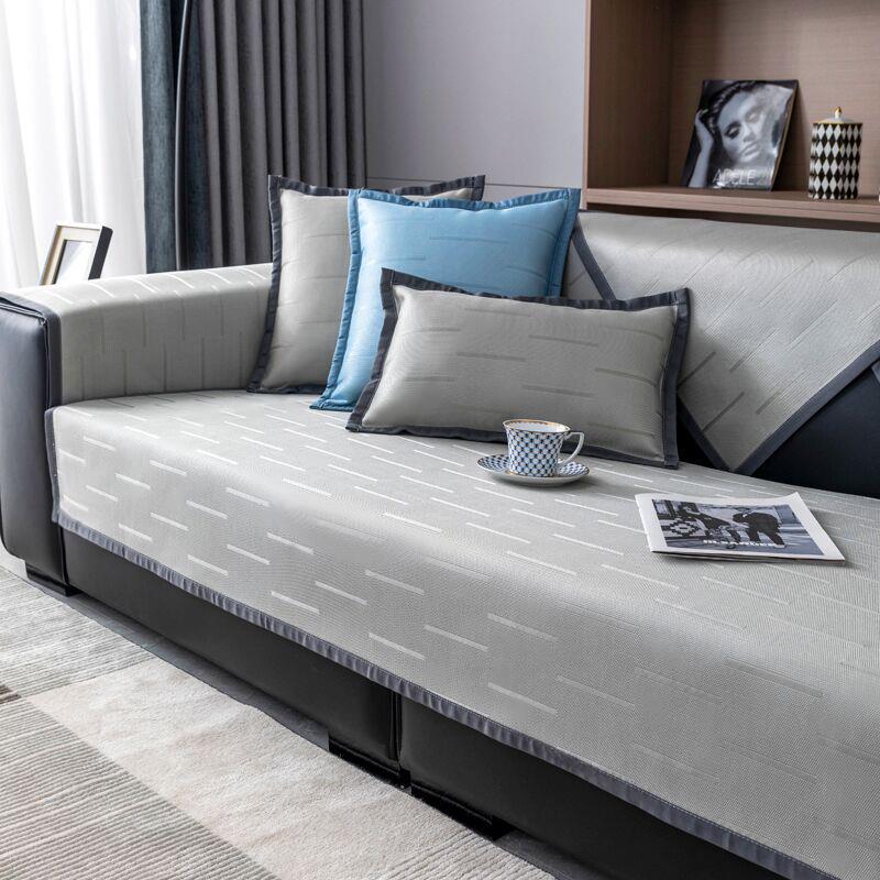 采购产品夏季冰丝沙发坐垫，夏季防滑坐垫，可洗坐垫，简单的现代