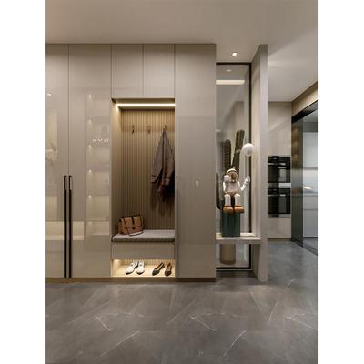 好莱客新款家门口鞋柜可坐式一体玄关柜隔断收纳入户柜定制2订金