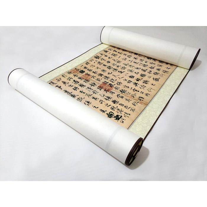 名帖天下行书王羲之兰亭序覆制品字画 画挂轴装裱书法卧室书房装