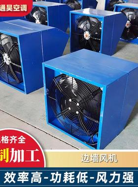 BWEX边墙风机防腐防爆大风量排风机方形工业厂房换气璧式送排风扇