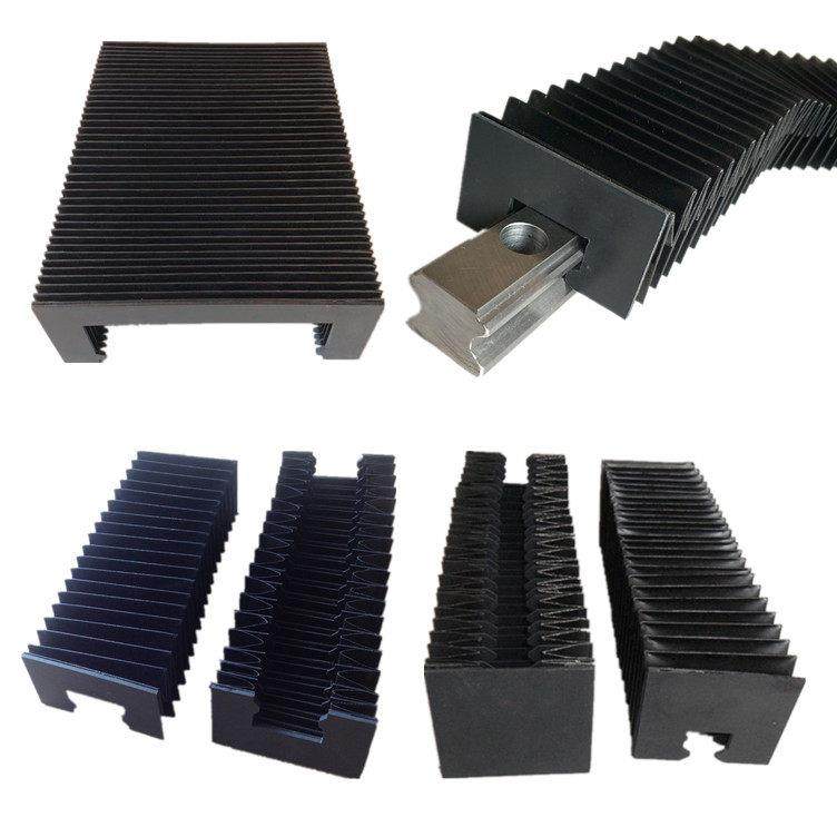 HGH15线轨风琴防护罩HGW20 25上银滑轨30 35直线导轨伸缩式防尘罩