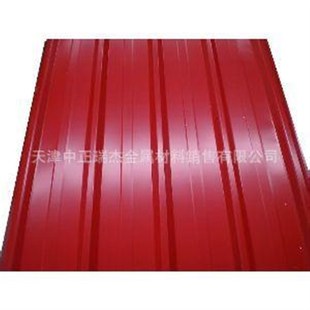 销售 蓝色围墙彩板 屋顶彩钢板 钢结构彩板 各种颜色齐全