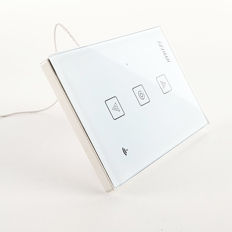 美规电动门智能面板智能墙面开关墙壁触摸开关卷帘门延时开关定制