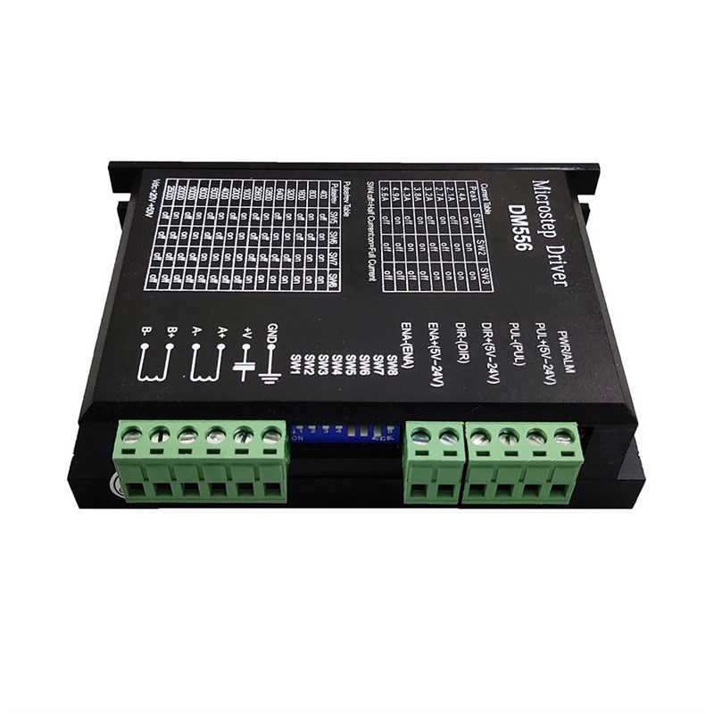 DM556数字步进电机驱动器2相5.6A,用于57 86步进电机控制器