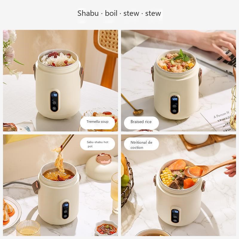 110v/220v现货多功能电煮锅学生宿舍家用电热锅煮面锅迷你小电锅