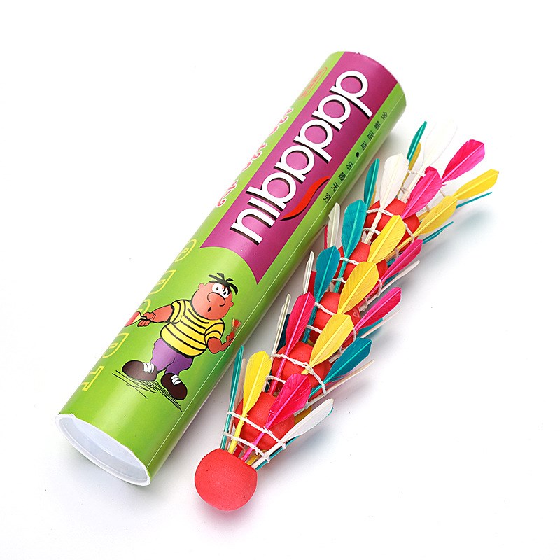 嗒嗒乐牌嗒嗒球厂家直供哒哒球嗒嗒球训练球健身球户外彩色羽毛球